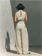 LILIANA | CONJUNTO MINIMALISTA CON PANTALONES ANCHOS