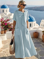 Vestido elegante Fleur™ con bolsillos