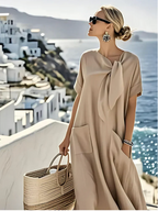 Vestido elegante Fleur™ con bolsillos
