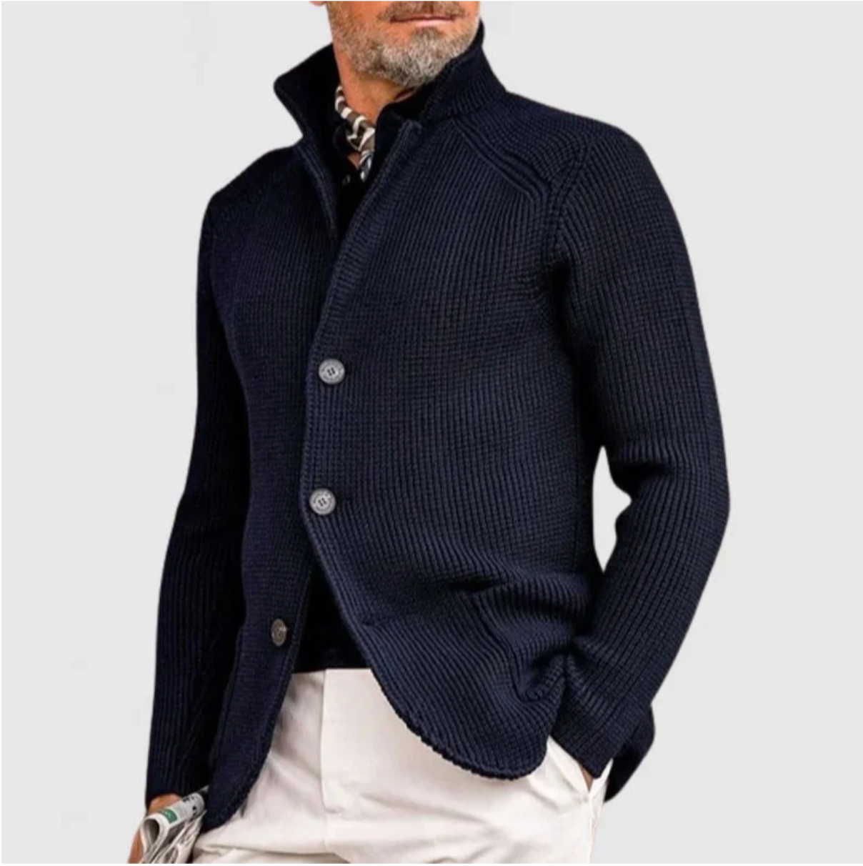Benjamín | Elegante Chaqueta de Punto