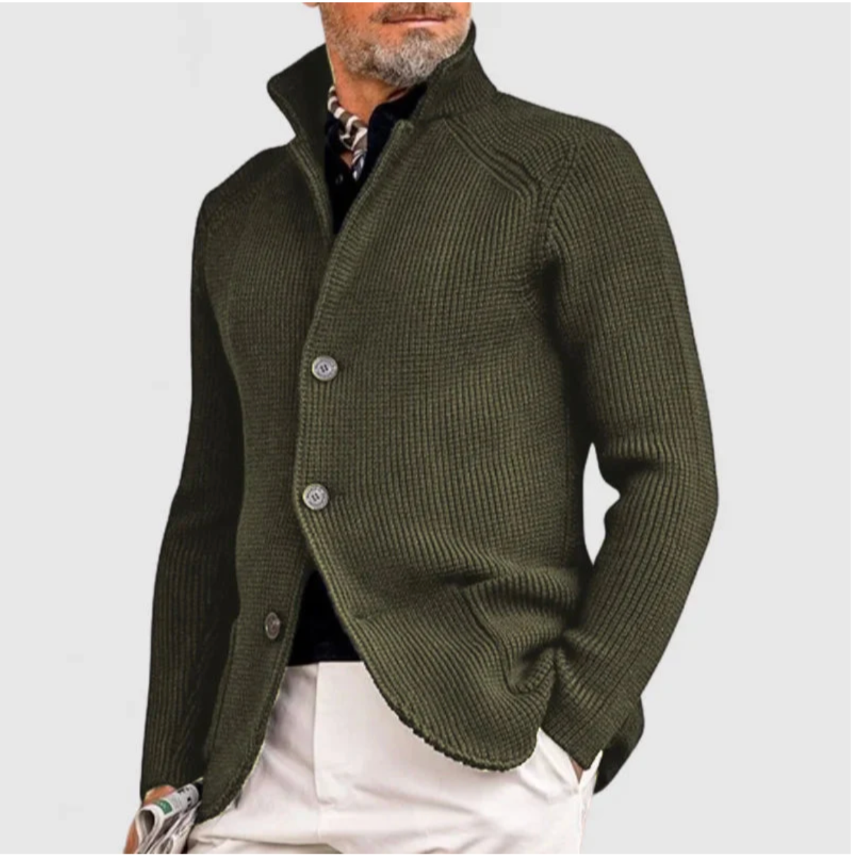 Benjamín | Elegante Chaqueta de Punto