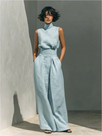 LILIANA | CONJUNTO MINIMALISTA CON PANTALONES ANCHOS