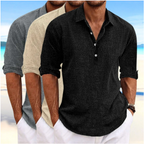 Camisa informal de lino