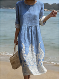 Andrea | Vestido con estampado floral