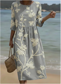 Carmen | Vestido midi con estampado floral