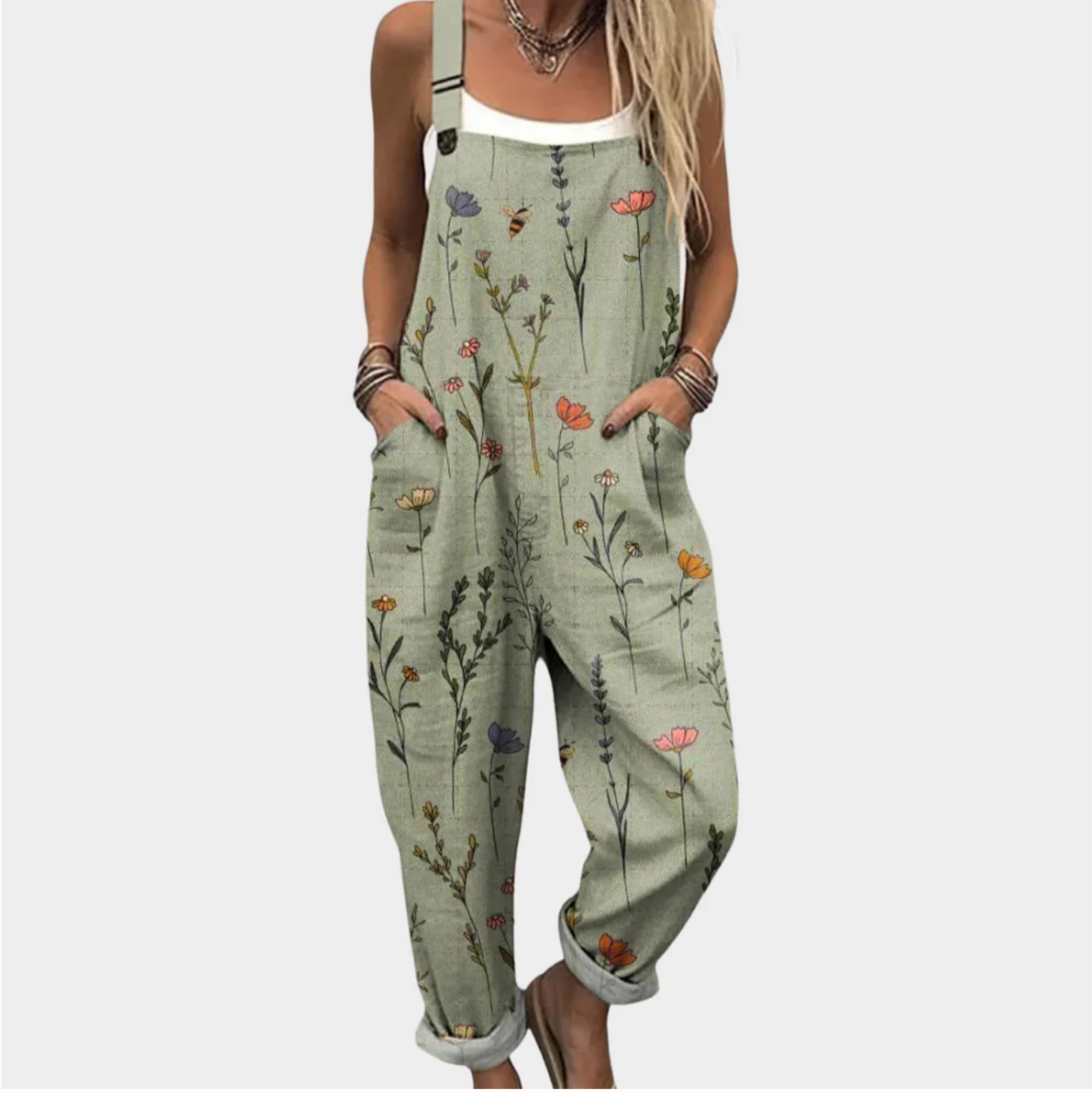 Peto estampado cómodo