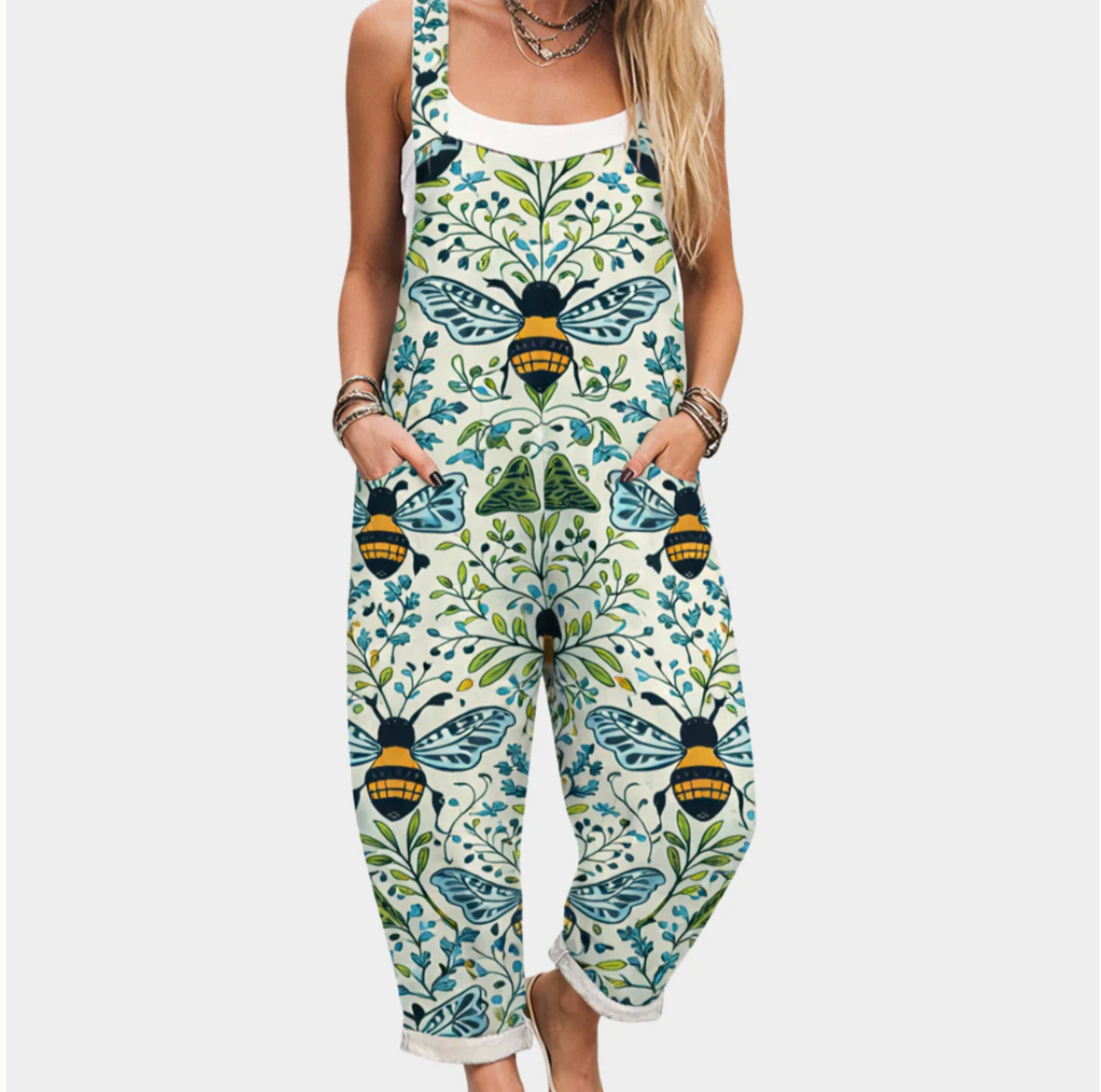 Peto estampado cómodo