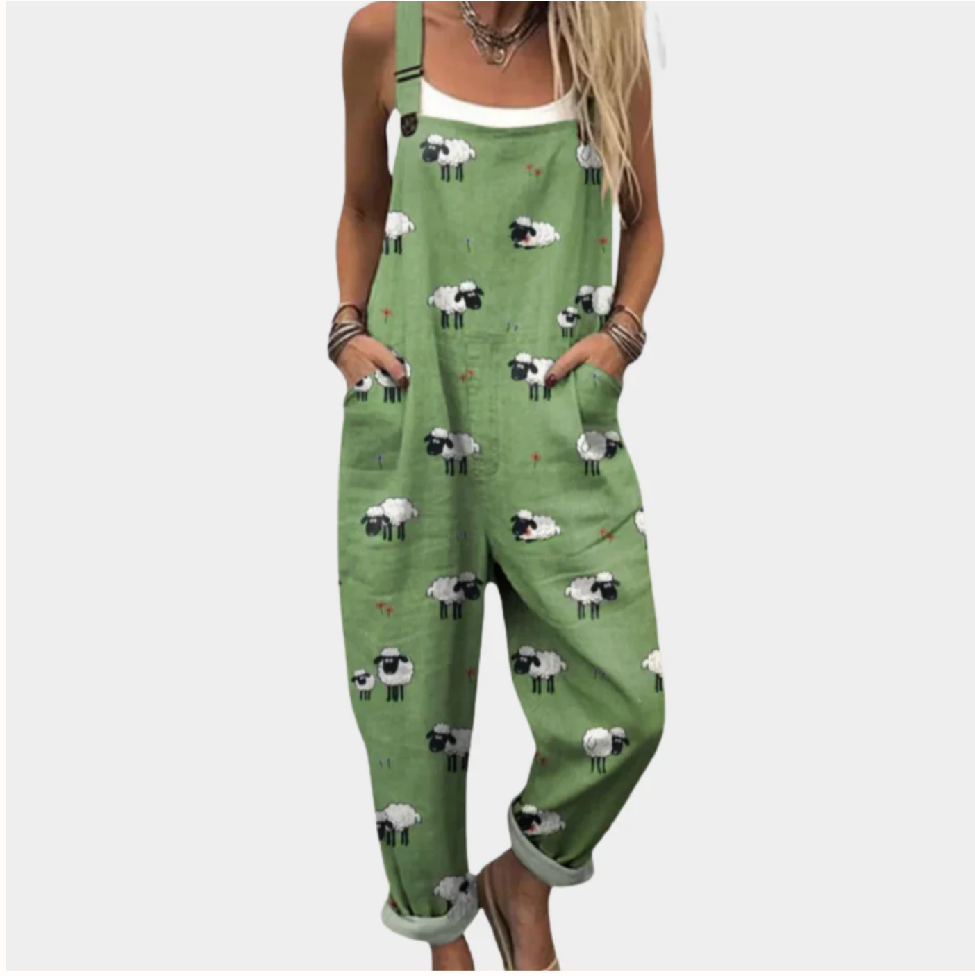 Peto estampado cómodo