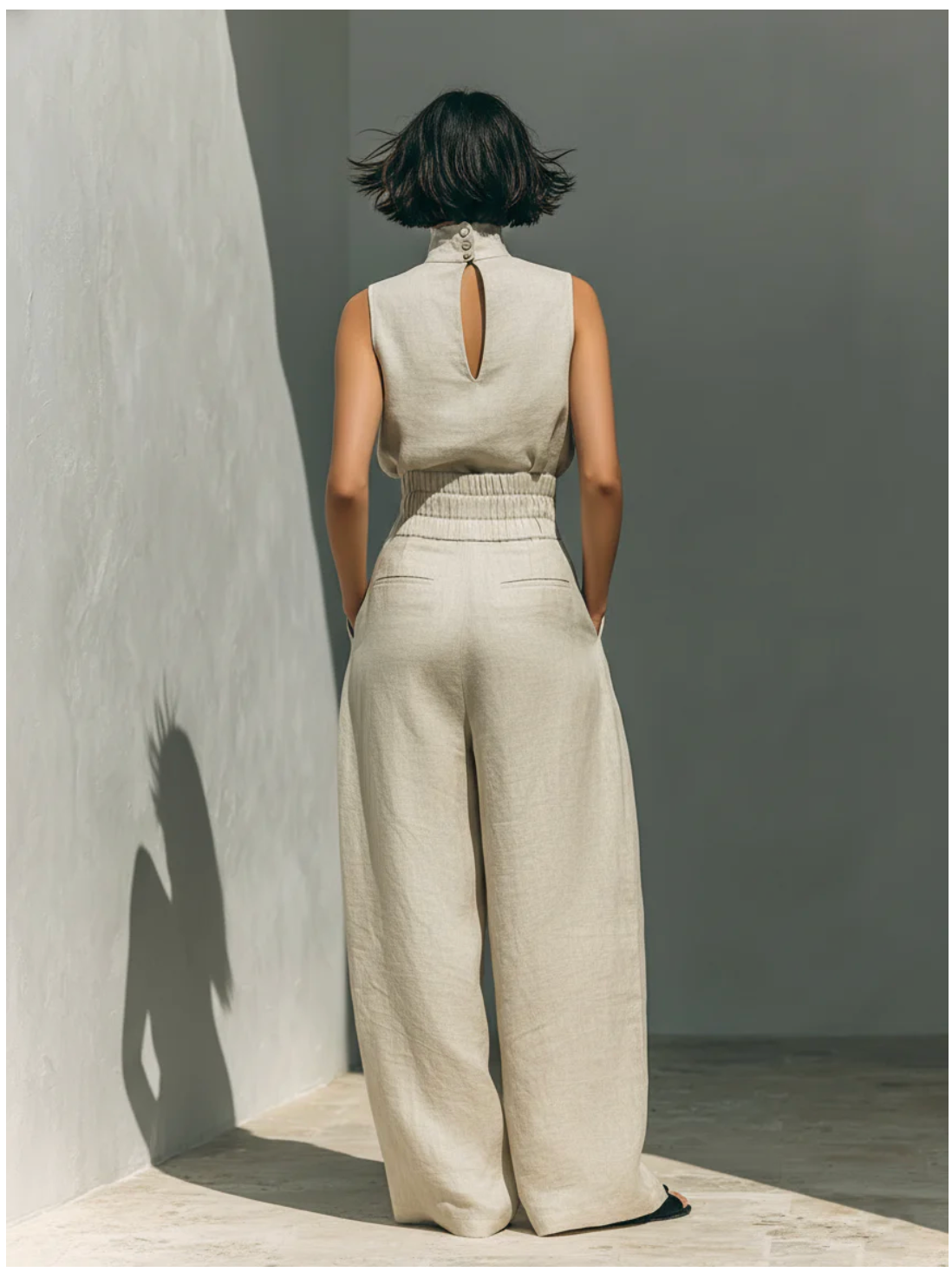 Maria™ | Conjunto completo con camiseta de tirantes y pantalón