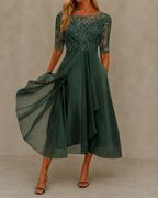 Marta | Elegante vestido de encaje